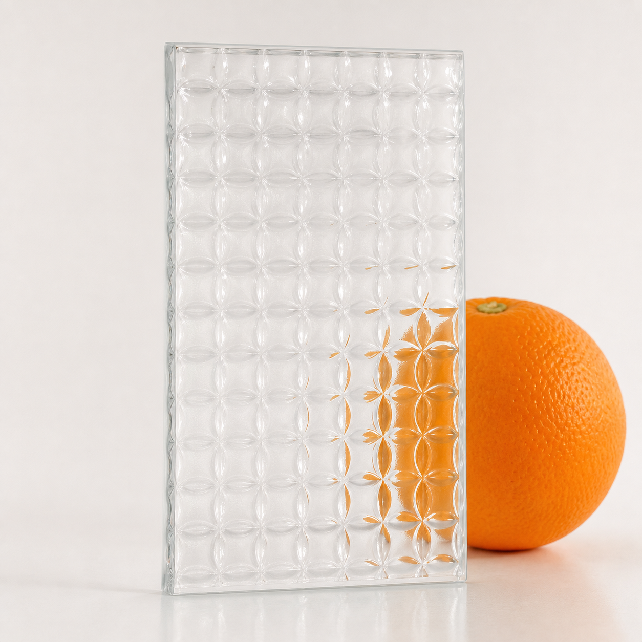 Clear Bubble Relief Glass
