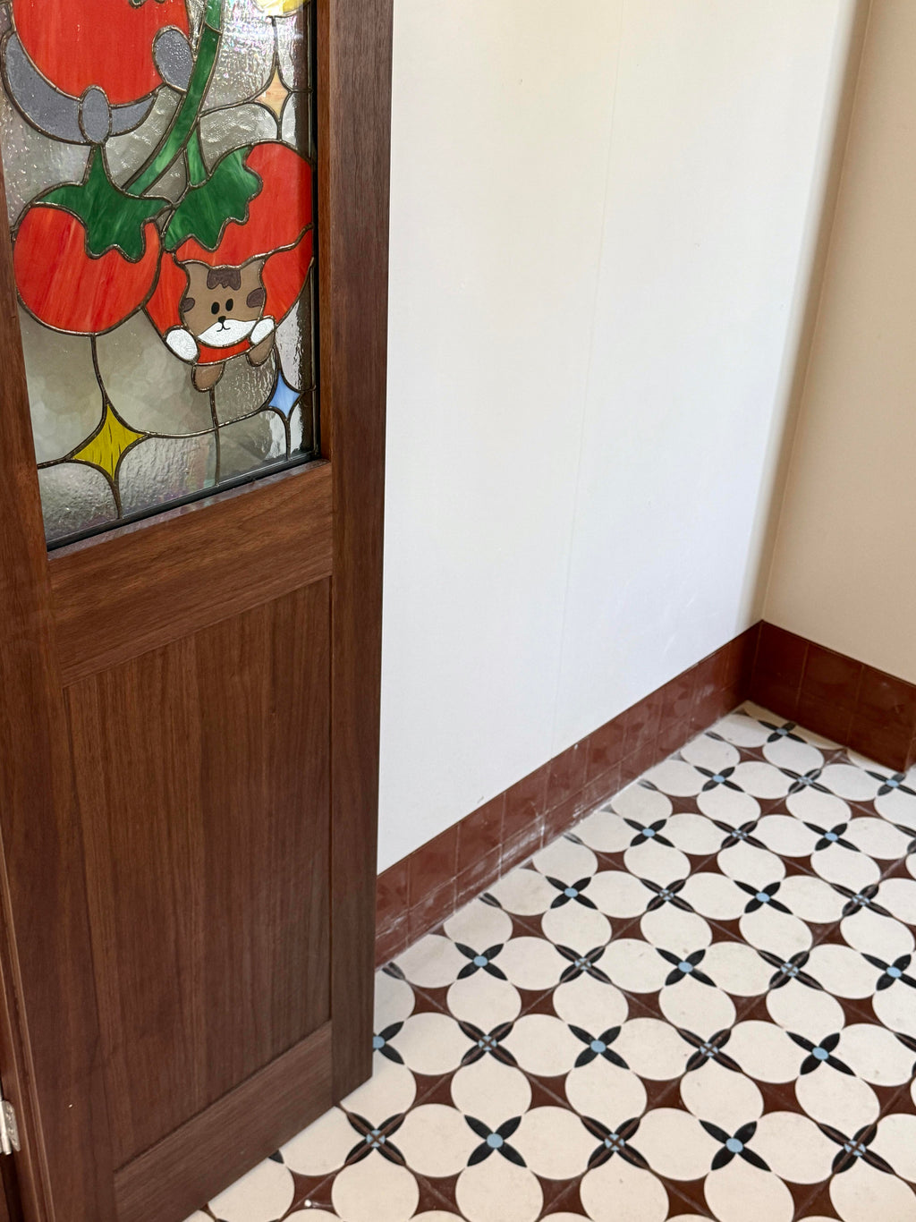 Bespoke Stained Glass Double Door | Custom Artwork